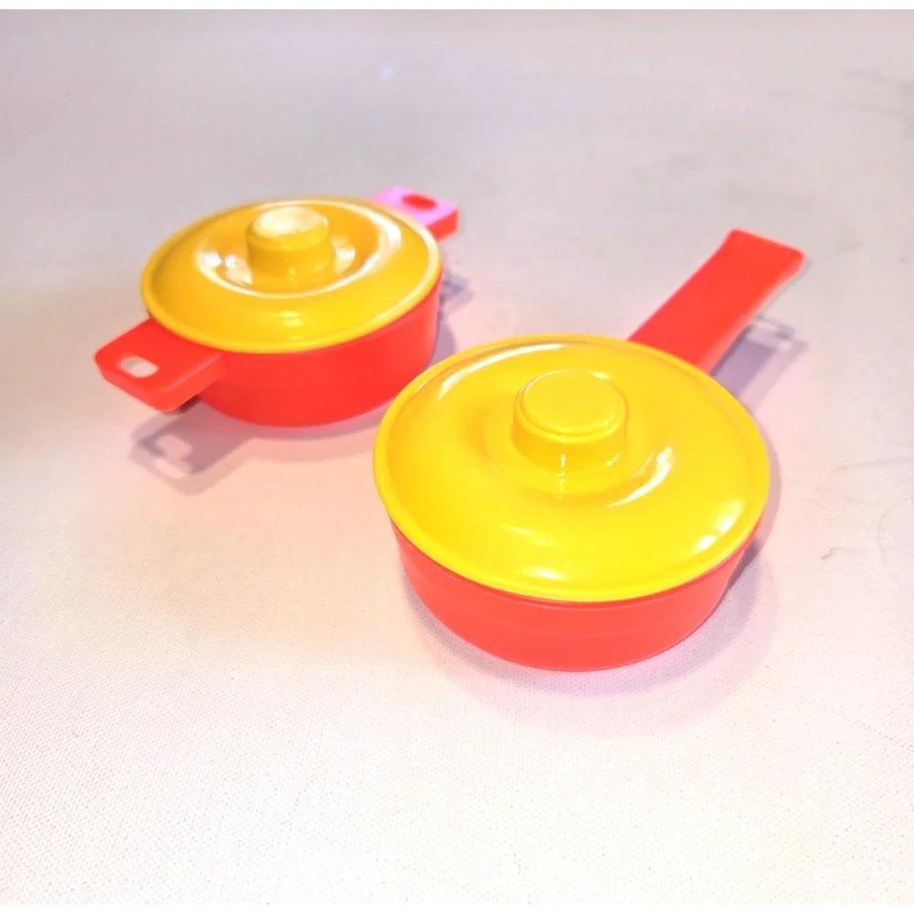 Play Plastic Mini‎ Kitchen Pots and Pans Utencils 10 Pieces